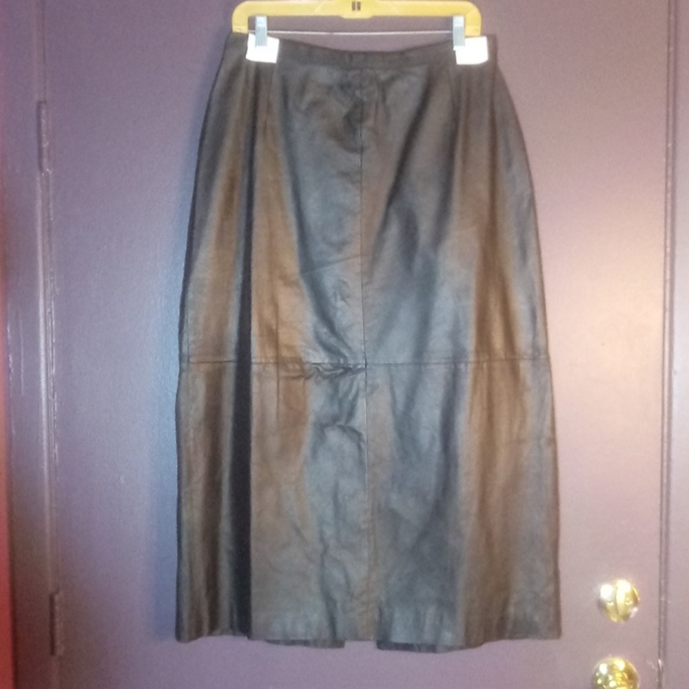 JL Studio Leather Skirt